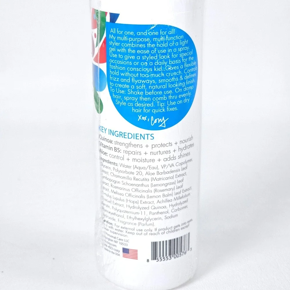 So Cozy Kids‎ Haircare Set Detangler Multi Styler Sealed Soy Kiwi Sulfate Free